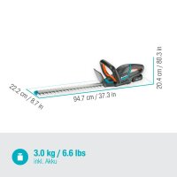 GARDENA ComfortCut 50/18V Ready-To-Use Set...