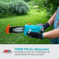GARDENA TCS 20/18V P4A Ready-To-Use Set Akku-Hochentaster 18,0 V, mit 1 Akku