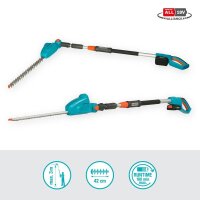GARDENA THS 42/18V P4A Ready-To-Use Set Akku-Stabheckenschere 18,0 V, mit 1 Akku