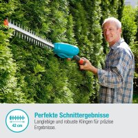 GARDENA THS 42/18V P4A Ready-To-Use Set Akku-Stabheckenschere 18,0 V, mit 1 Akku