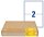 AVERY Zweckform Versandetiketten 8018-300 weiß 199,6 x 143,5 mm, 300 Blatt