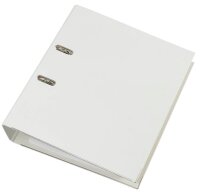 LEITZ 1007 Ordner signalweiß Karton 8,0 cm DIN A4, 1 St.