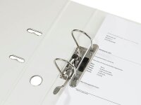 LEITZ 1007 Ordner signalweiß Karton 8,0 cm DIN A4, 1 St.