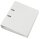 LEITZ 1007 Ordner signalweiß Karton 8,0 cm DIN A4, 1 St.