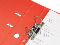 LEITZ 1007 Ordner hellrot Karton 8,0 cm DIN A4, 1 St.