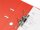 LEITZ 1007 Ordner hellrot Karton 8,0 cm DIN A4, 1 St.