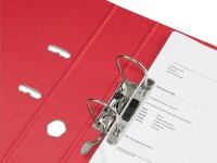 LEITZ 1007 Ordner rot Karton 8,0 cm DIN A4, 1 St.