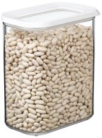 MEPAL Vorratsdose Modula 16,8 cm hoch weiß 1,5 l, 1...
