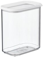 MEPAL Vorratsdose Modula 16,8 cm hoch weiß 1,5 l, 1...