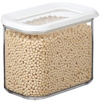 MEPAL Vorratsdose Modula 11,4 cm hoch weiß 1,0 l, 1...