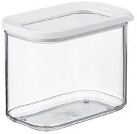 MEPAL Vorratsdose Modula 11,4 cm hoch weiß 1,0 l, 1...