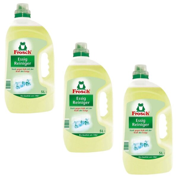Frosch® Essigreiniger 3x 5 l, 3 St.