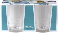 MEPAL Trinkgläser Flow 200,0 ml, 2 St.