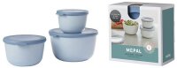 MEPAL Frischhaltedosen-Set Cirqula blau 0,5/1,0/2,0 l, 1 Set