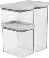 MEPAL Vorratsdosen-Set Omnia weiß 0,7/1,1/2,0 l, 1 Set