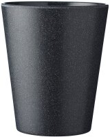 MEPAL Mehrweg-Trinkbecher Bloom pepple black 300,0 ml, 1 St.