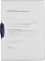 DURABLE Klemmhefter SWINGCLIP dunkelblau, 25 St.