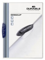 DURABLE Klemmhefter SWINGCLIP transparent, 25 St.