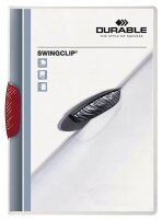 DURABLE Klemmhefter SWINGCLIP transparent, 25 St.