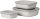 MEPAL Frischhaltedosen-Set Cirqula weiß 0,5/1,0/2,0 l, 1 Set