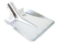 Hommel Hercules Hallenser Randschaufel ohne Stiel Aluminium