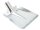 Hommel Hercules Hallenser Randschaufel ohne Stiel Aluminium