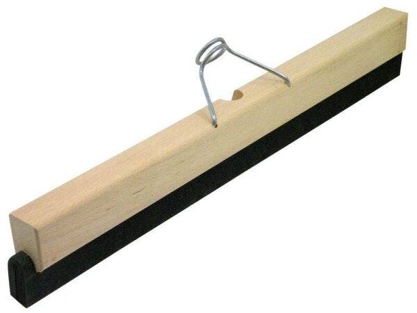 Hommel Hercules Wasserschieber schwarz Holz 60,0 cm breit