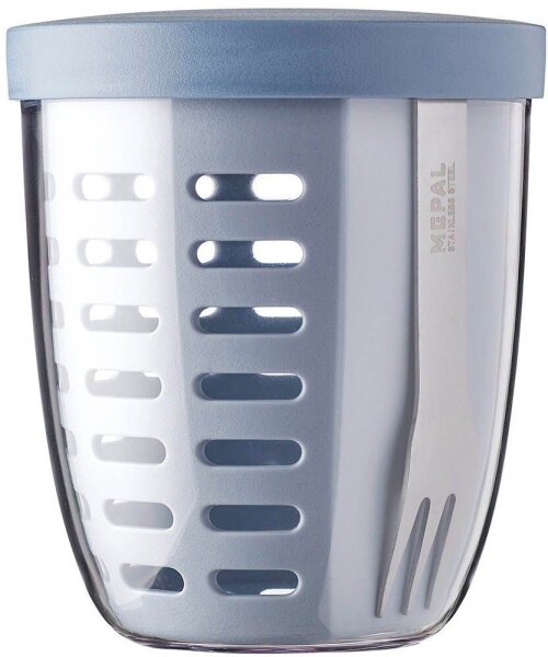 MEPAL Speisebehälter Fruitpot Ellipse nordic blue 0,6 l, 1 St.