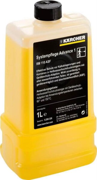 KÄRCHER RM 110 PressurePro Systempflege Advance1 Entkalker 1,0 l
