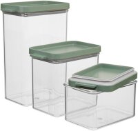 MEPAL Vorratsdosen-Set Omnia grün 0,7/1,1/2,0 l, 1 Set