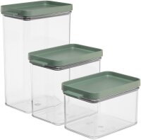 MEPAL Vorratsdosen-Set Omnia grün 0,7/1,1/2,0 l, 1 Set