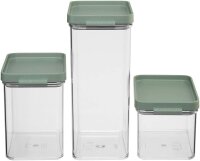 MEPAL Vorratsdosen-Set Omnia grün 0,7/1,1/2,0 l, 1 Set