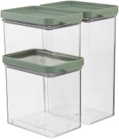 MEPAL Vorratsdosen-Set Omnia grün 0,7/1,1/2,0 l, 1 Set