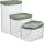 MEPAL Vorratsdosen-Set Omnia grün 0,7/1,1/2,0 l, 1 Set