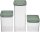 MEPAL Vorratsdosen-Set Omnia grün 0,7/1,1/2,0 l, 1 Set
