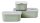 MEPAL Frischhaltedosen-Set EasyClip grün 2x 0,7 l und 1x 1,5 l, 1 Set