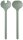 MEPAL Salatbesteck Silueta Kunststoff nordic sage, 1 St.