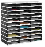 styro Sortierstation Styrodoc grau/schwarz mit 33...