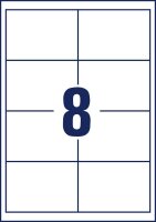 AVERY Zweckform Etiketten weiß 97,0 x 67,7 mm, 65 Blatt