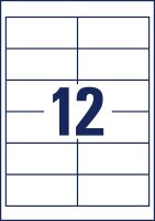 AVERY Zweckform Etiketten weiß 97,0 x 42,3 mm, 65 Blatt
