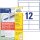 AVERY Zweckform Etiketten weiß 97,0 x 42,3 mm, 65 Blatt