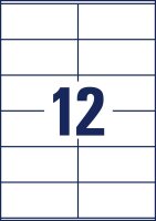 AVERY Zweckform Etiketten weiß 105,0 x 48,0 mm, 65 Blatt