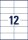 AVERY Zweckform Etiketten weiß 105,0 x 48,0 mm, 65 Blatt