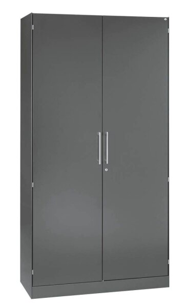 CP Stahlschrank C 3000 Asisto 141002-000 S10056 anthrazit 4 Fachböden 100,0 x 43,5 x 198,0 cm, aufgebaut, 1 St.