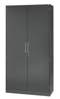 CP Stahlschrank C 3000 Asisto 141002-000 S10056 anthrazit 4 Fachböden 100,0 x 43,5 x 198,0 cm, aufgebaut, 1 St.