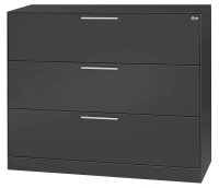 CP C 3000 Asisto Hängeregistraturschrank grau 3 Schubladen 120,0 x 43,5 x 101,0 cm, 1 St.