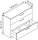 CP C 3000 Asisto Hängeregistraturschrank grau 3 Schubladen 120,0 x 43,5 x 101,0 cm, 1 St.