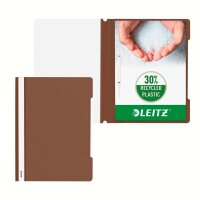 LEITZ Schnellhefter 4191 Kunststoff braun DIN A4, 1 St.