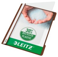 LEITZ Schnellhefter 4191 Kunststoff braun DIN A4, 1 St.