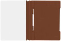 LEITZ Schnellhefter 4191 Kunststoff braun DIN A4, 1 St.